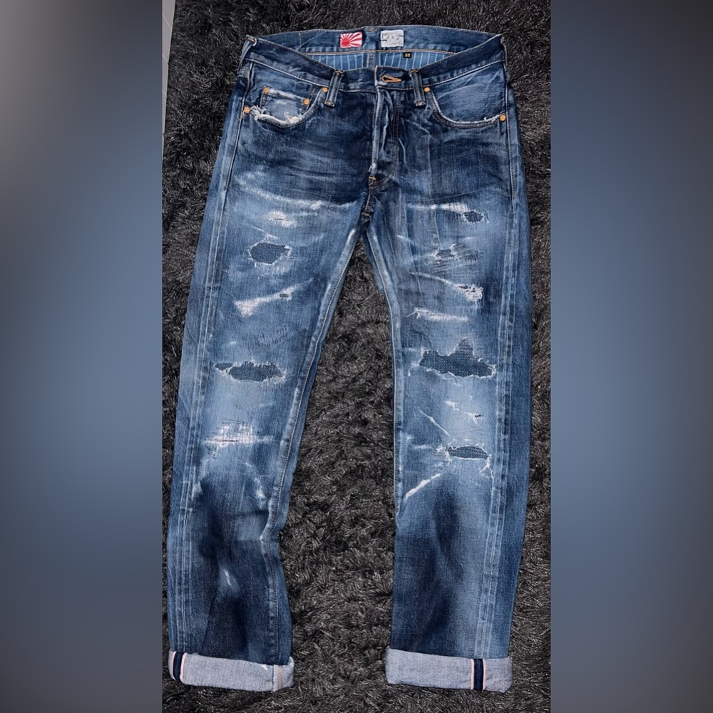 PRPS Noir Selvedge Denim Men Jeans